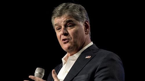 Fox News and radio host Sean Hannity addresses a religious broadcasters’ conference last year in Orlando. Hannity has amassed a large real estate portfolio through companies based in Georgia. (Brian Cahn/Zuma Press/TNS)