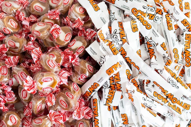 Caramel creams and cow tales. Courtesy of Goetze’s Candy Co.