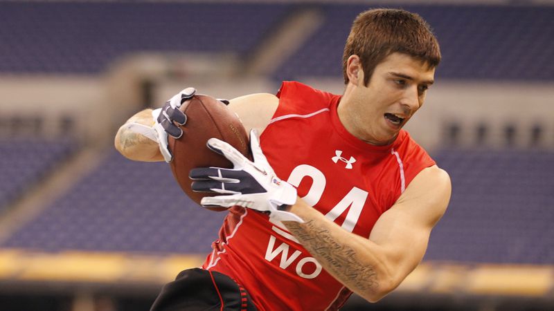 Oregon wide receiver Jeff Maehl ran the quickest 3-cone drill in six years at the NFL scouting combine in 2011.
