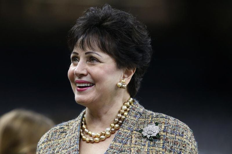 New Orleans Archbishop Gregory Aymond is a close friend of team owner Gayle Benson, who inherited the Saints and the New Orleans Pelicans basketball team when her husband, Tom Benson, died in 2018.