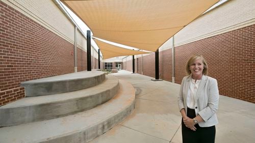 Henry County Schools Superintendent Mary Elizabeth Davis supports virtual learning, but worries teachers and students won’t form as strong a bond as they do in traditional in-person schooling. BOB ANDRES/AJC.
