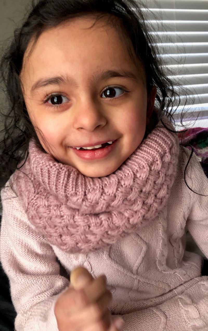 UGA professor Usree Bhattacharya's daughter Kalika, 5, has a rare neurological disorder, Rett syndrome, affecting about one in every 15,000 live births, primarily girls.