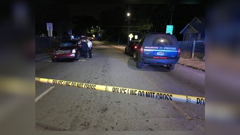 The man was coming out of the parking lot of the West Lake MARTA station when he was hit by a red Cadillac, Atlanta police told Channel 2 Action News.