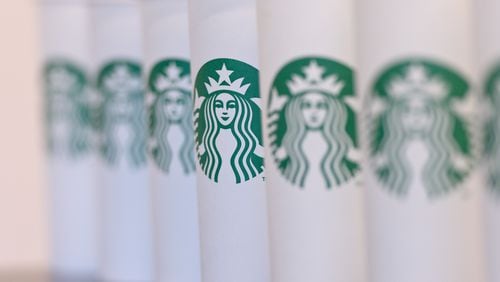 LONDON, ENGLAND - FEBRUARY 18: A collection of venti sized Starbucks take away cups on February 18, 2016 in London, England. Yesterday Action on Sugar announced the results of tests on 131 hot drinks which showed that some contained over 20 teaspoons of sugar. The NHS recommends a maximum daily intake of seven teaspoons or 30 grams of sugar. (Photo by Ben Pruchnie/Getty Images)