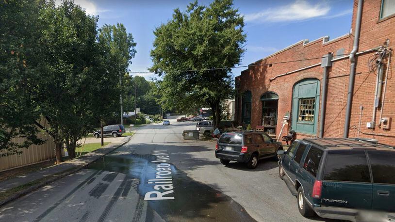 Lilburn is planning streetscape improvements along Main Street and Railroad Avenue. (Google Maps)
