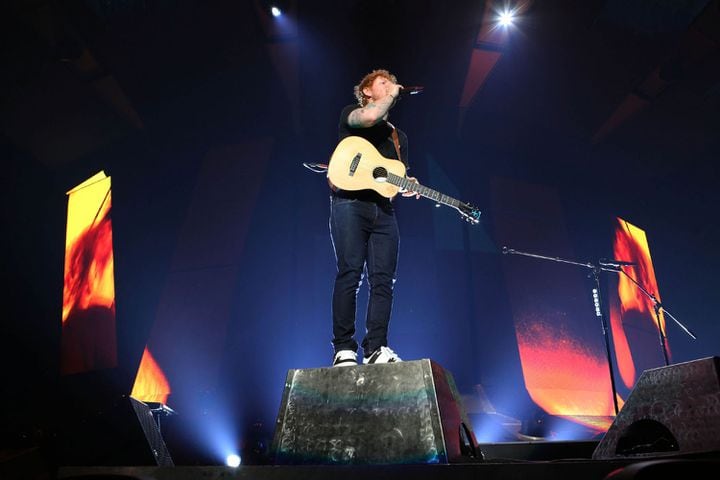 Photos: Ed Sheeran and James Blunt at Infinite Energy Arena