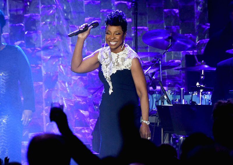 Gladys Knight, shown at the Clive Davis and Recording Academy Pre-GRAMMY Gala in New York in January, returns to her hometown for a show at Chastain.  (Photo by Mike Coppola/Getty Images)