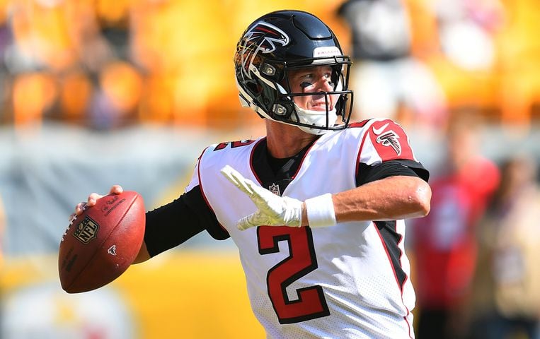 Photos: Falcons battle Steelers in key road game