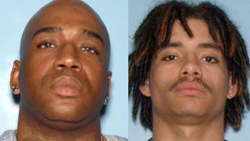 Joseph DeAngelo Lamb (left) and Dominic Darnel Mayberry (Credit: Gwinnett County Police Department)