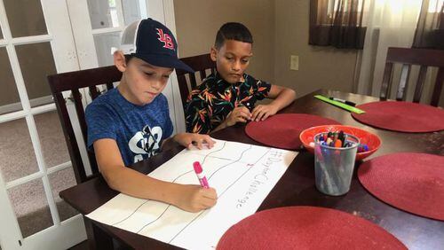 Mason Moore and Jayvaun Butler are buddies. They wanted to do something to honor the victims of the mass shooting in their hometown. They came up with a kindness challenge similar to one created by a boy in El Paso after the mass shooting there.