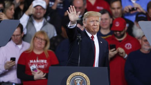 President Donald Trump’s first budget, which he is expected to release Thursday, could lay out a course for sweeping changes to the federal bureaucracy. But he will face a lot of difficulties, even within his own party, in getting through Congress the big changes he is reportedly seeking. (AP Photo/Paul Sancya)