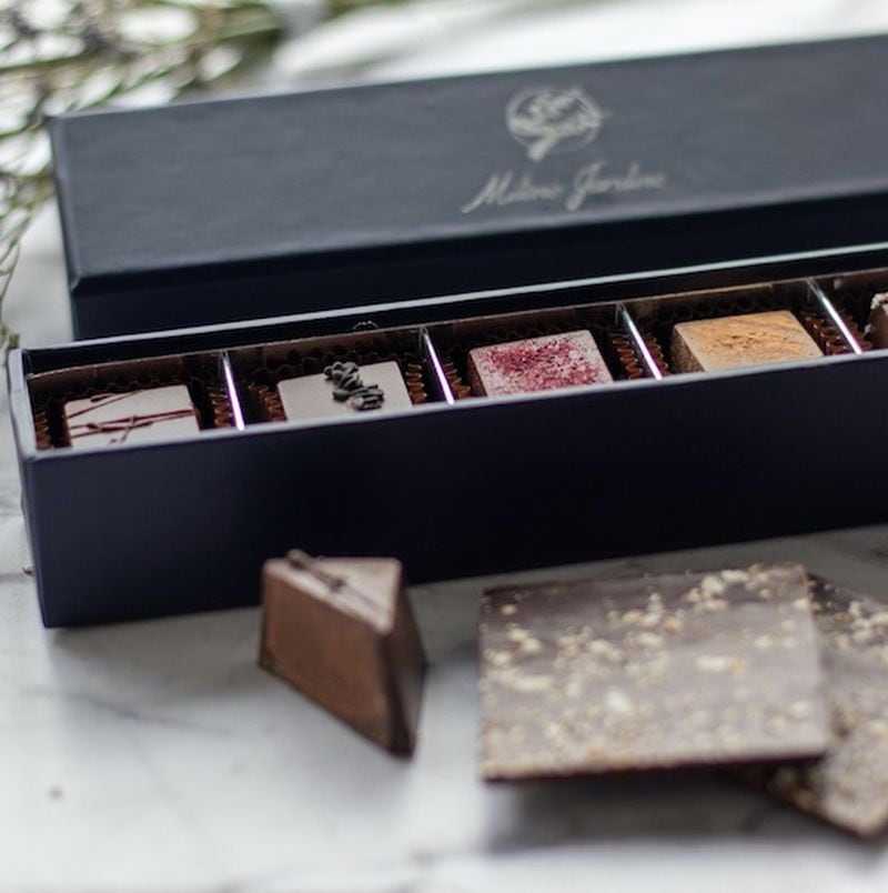 Celebrate Christmas with a variety of French truffle chocolates from Milène Jardine Chocolatier.
Courtesy of Christian Herrera
