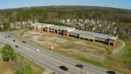 An abandoned shopping center on Powder Springs Road in South Cobb is set to become a church. (Courtesy of Cobb County Government)