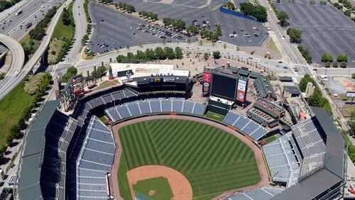 Turner Field is set to be redeveloped. AJC photo