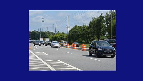 Abbotts Bridge Road in Johns Creek is to be widened to four lanes from two. The state has set a “public input meeting” on the project for 5-7 p.m., Sept. 25, at Johns Creek Municipal Court. CITY OF JOHNS CREEK