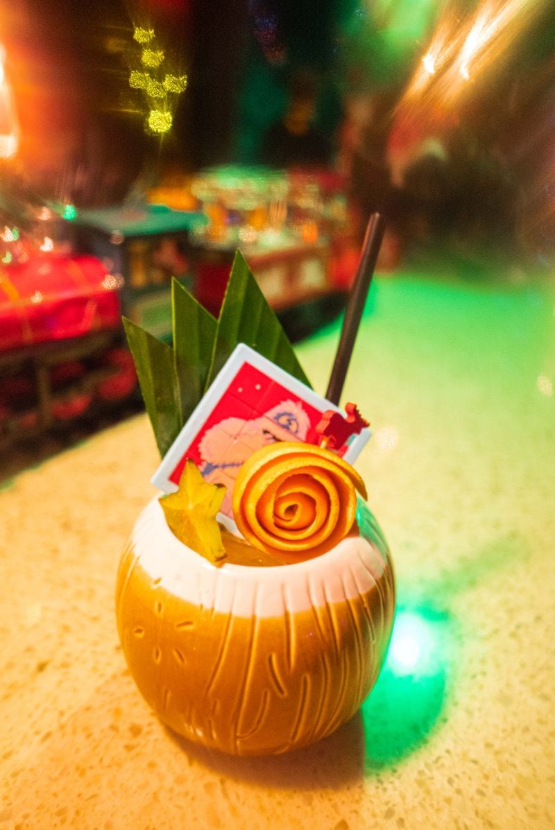 Son of a Nutcracker is a holiday riff on the classic Pearl Diver with coconut and a spiced honey butter cordial.
Courtesy of S.O.S. Tiki Bar