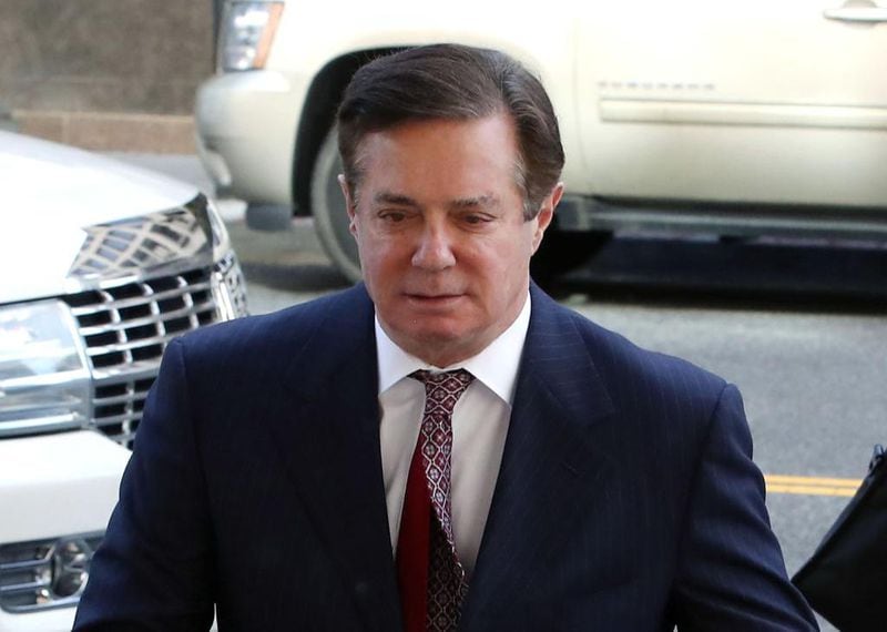 Former Trump campaign manager Paul Manafort arrives at the E. Barrett Prettyman U.S. Courthouse for a hearing on June 15, 2018 in Washington, DC.
