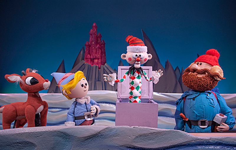 Misfit Toys welcome here: The Center for Puppetry Arts' Rudolph production is a live show and audience members can make their own puppets, too, as part of some package deals.