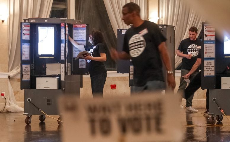 Polls open and high turnout expected in Georgia on Election Day