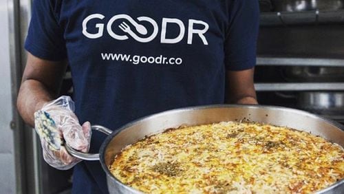 Goodr takes unused, prepared food and transfers it to Atlanta-area nonprofits for distribution to those in need.