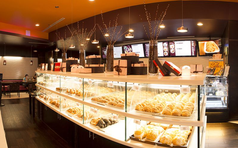 Sweet Hut Bakery has over 100 bakery offerings, many of which are influenced by Asian flavors.