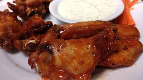 When the Falcons play, score half price wings at Atkins Park Restaurant & Bar. Photo credit: Melissa Libby & Associates.