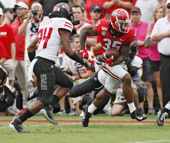 Photos: Bulldogs piling up points against Arkansas State