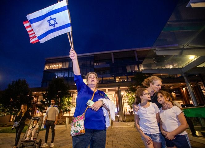 Atlanta gathers in support of Israel