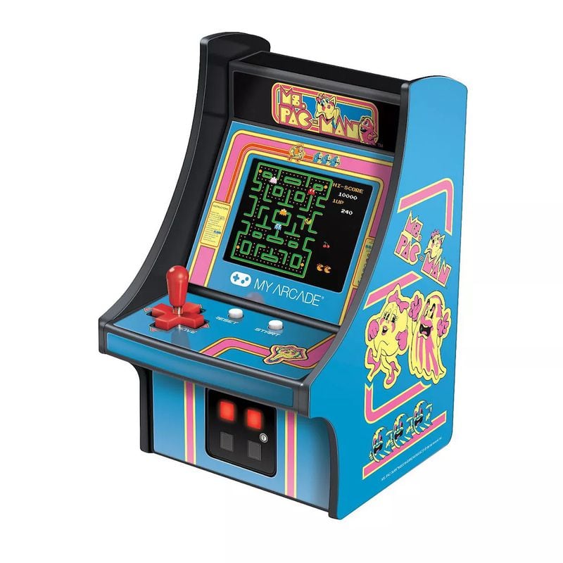 An arcade-style Ms. Pac-Man game is great for a break anywhere thanks to its petite size.
Courtesy of Kohl's
