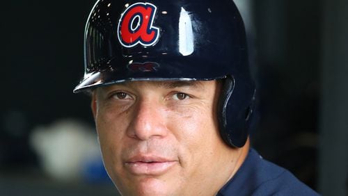 Pitcher Bartolo Colon, who the Braves signed in the offseason, will be baseball's oldest player (43) when the season starts.