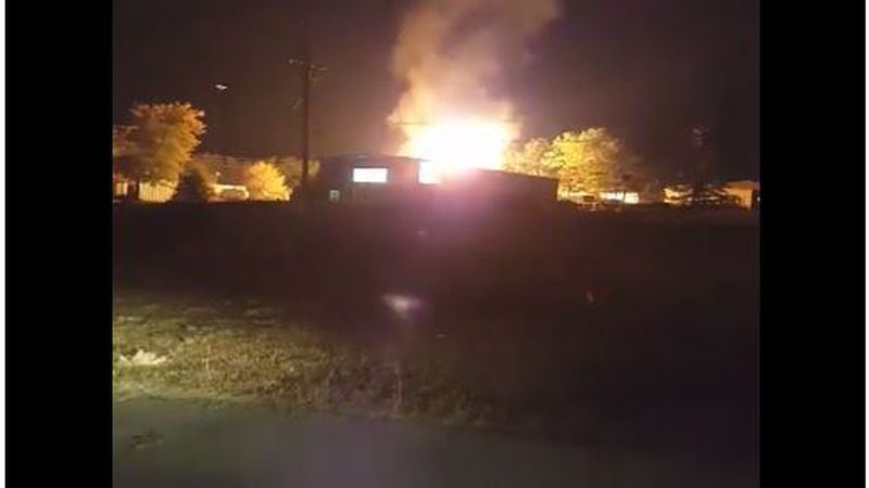 Officials are investigating what set off a series of explosions at a Douglasville propane company. (Credit: Channel 2 Action News)