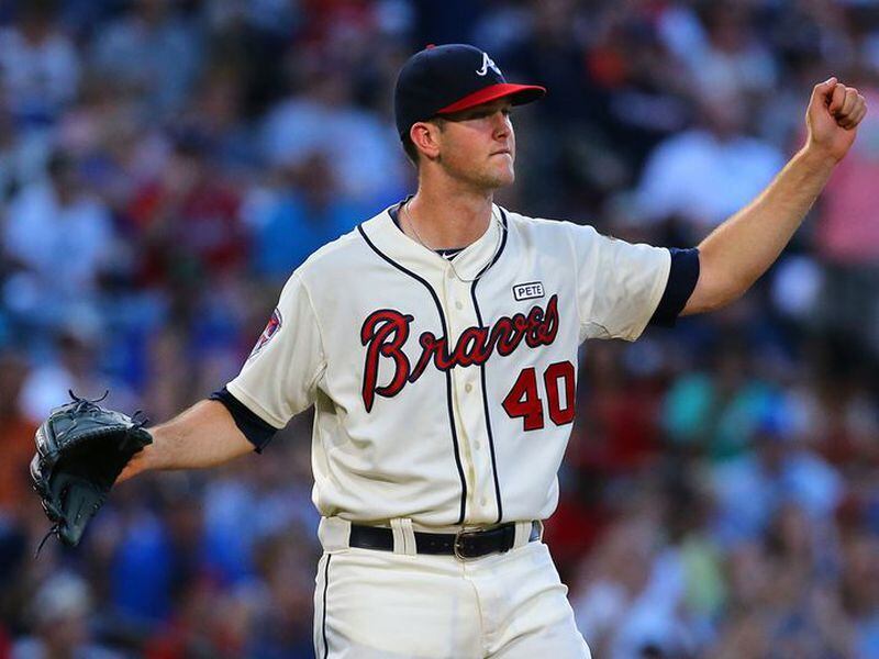 The Braves' Alex Wood has been outstanding on the road this season. The Braves, given their leaky bullpen, might need him to go at least eight innings in Friday's series opener against the Mets in New York. (AJC file photo)