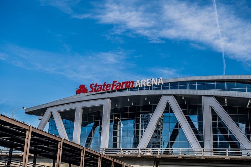 A team of national Democratic Party officials and Atlanta leaders toured State Farm Arena as a potential host site for the next Democratic National Convention. (Dreamstime/TNS)