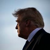 Former President Donald Trump has been indicted by a Manhattan grand jury. He will be the first former president to face criminal charges. (Maddie McGarvey/The New York Times)
