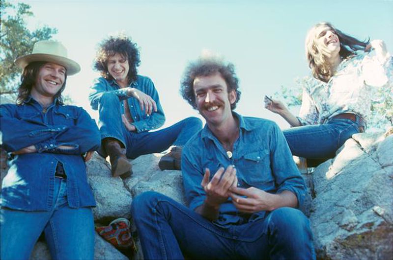 The Eagles, circa 1972, have a major role in the "Laurel Canyon" documentary premiering on Epix May 31, 2020. Photo: Contributed