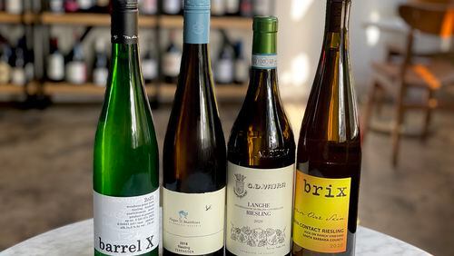 Many consumers incorrectly think that all rieslings are sweet, while the white-grape variety actually includes a full range of wines. Krista Slater for The Atlanta Journal-Constitution