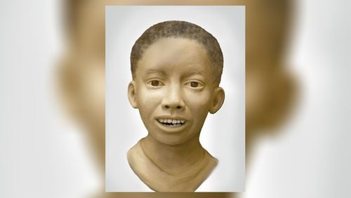 These images are facial and clay reconstruction completed by forensic artists at the National Center for Missing and Exploited Children and the FBI. Both depict what the child, believed to be a 5 to 7 year-old male, may have looked like in life. His body was found February 26, 1999 in a wooded area behind a small church cemetery on Clifton Springs Road in Decatur. Advance forensic analysis suggests he is from the local region which encompasses Dekalb County, the Atlanta area, South Georgia and possibly into Northern Florida.