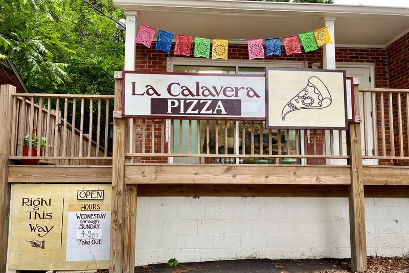 La Calavera Bakery opened its Memorial Drive location in 2019, but closed after four months; it recently reopened as La Calavera Pizza. Wendell Brock for The Atlanta Journal-Constitution