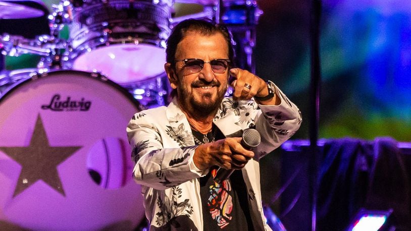 Ringo Starr and His All Starr Band performed at the Cobb Energy Performing Arts Centre on Sept. 19, 2022. Photo: Ryan Fleisher for AJC