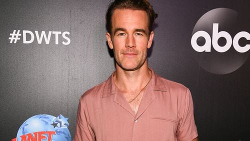 NEW YORK, NY - AUGUST 21:  Actor James Van Der Beek arrives at the 2019 "Dancing With The Stars" Cast Reveal at Planet Hollywood Times Square on August 21, 2019 in New York City.  (Photo by Dave Kotinsky/Getty Images for Planet Hollywood International)