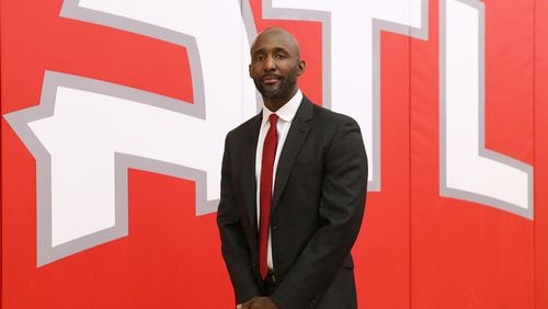 Lloyd Pierce comes to the ATL with a strong background in teaching and team-building. (Curtis Compton/ccompton@ajc.com)