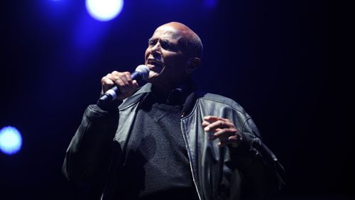Harry Belafonte performs during the Sankofa.org Many Rivers to Cross" at Chattahoochee Hills on Sunday, October 2, 2016, in Atlanta. ARMANI MARTIN/AJC
