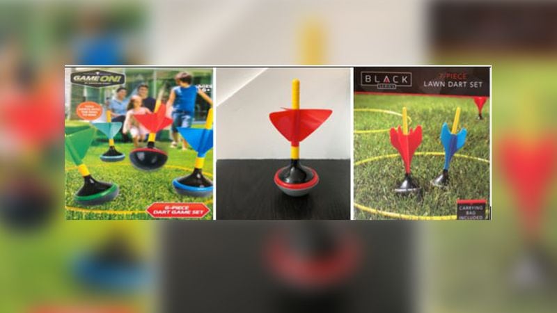 Topping this year’s list of 10 Summer Safety Traps by WATCH, because these blunt bottomed lawn darts, intended to be thrown during use in outdoor games, could potentially lead to blunt force head injuries.