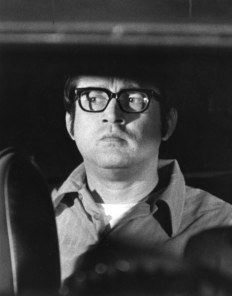 William A.H. Williams, shown in police custody on Aug. 5, 1974, called the AJC on the 40th anniversary of the day he abducted former Constitution editor Reg Murphy. Williams was in Las Vegas and battling cancer.