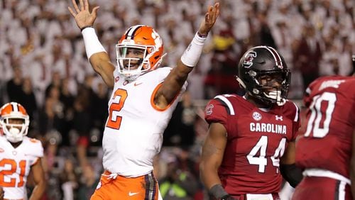Clemson, quarterbacked by Kelly Bryant (2), carries the nation’s No. 1 ranking into the ACC Championship game.