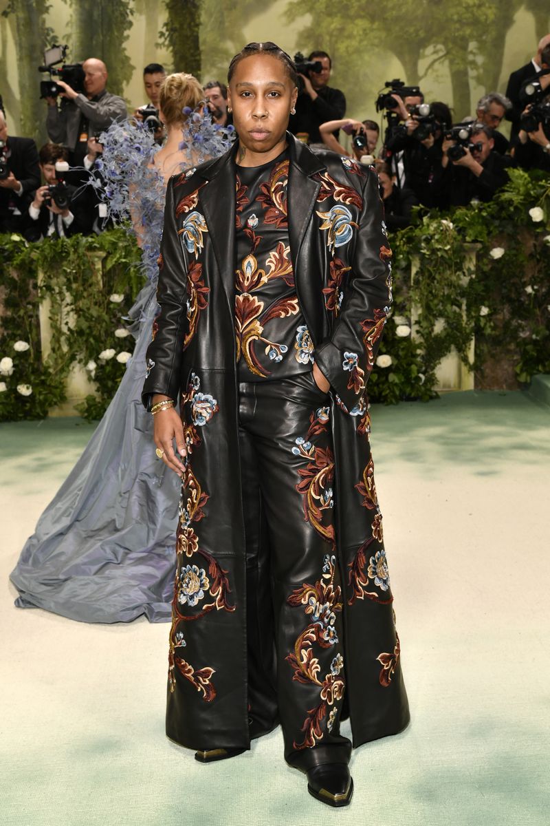 Lena Waithe attends The Metropolitan Museum of Art's Costume Institute benefit gala celebrating the opening of the "Sleeping Beauties: Reawakening Fashion" exhibition on Monday, May 6, 2024, in New York. (Photo by Evan Agostini/Invision/AP)