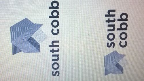 A logo to promote South Cobb has been approved by the Cobb County commissioners. Courtesy of SLANT Media