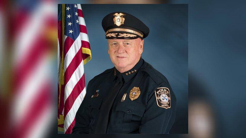 Marietta police Chief Dan Flynn will be retiring after 15 years atop the department. (Credit: Marietta Police Department)