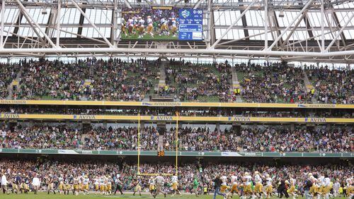 Aside from incurring the cultural benefits of the trip, Georgia Tech appears it will come out even from its trip to Ireland in 2016. (GETTY IMAGES)