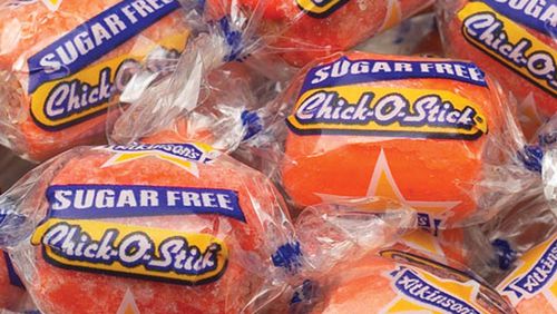 Chick-O-Stick individually wrapped nuggets also are available in a sugar-free version.